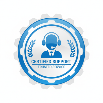 selo suporte ao cliente